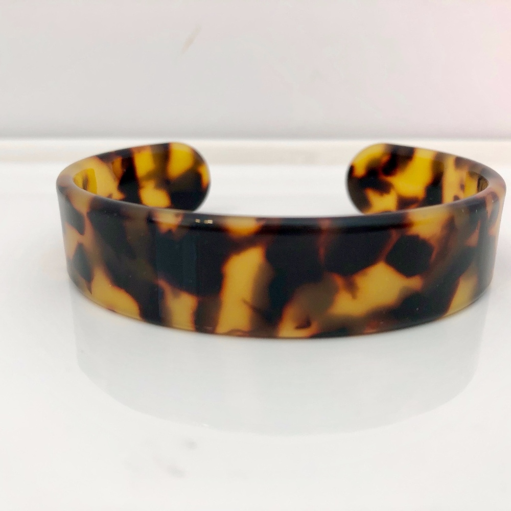 Tortoise Shell Cuff Bracelet